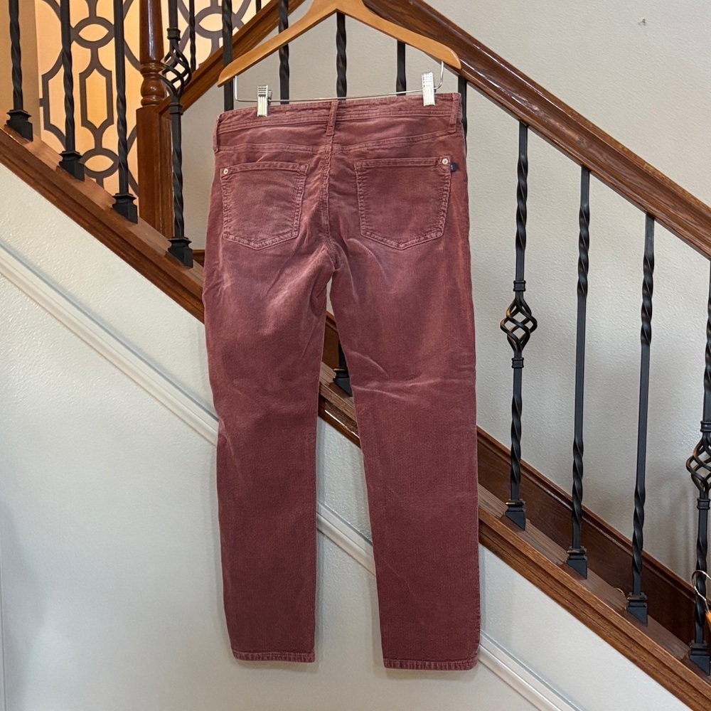 Pilcro Stylish Rasberry Corduroy Slim Boyfriend Crop 🤩 - Picture 5 of 9